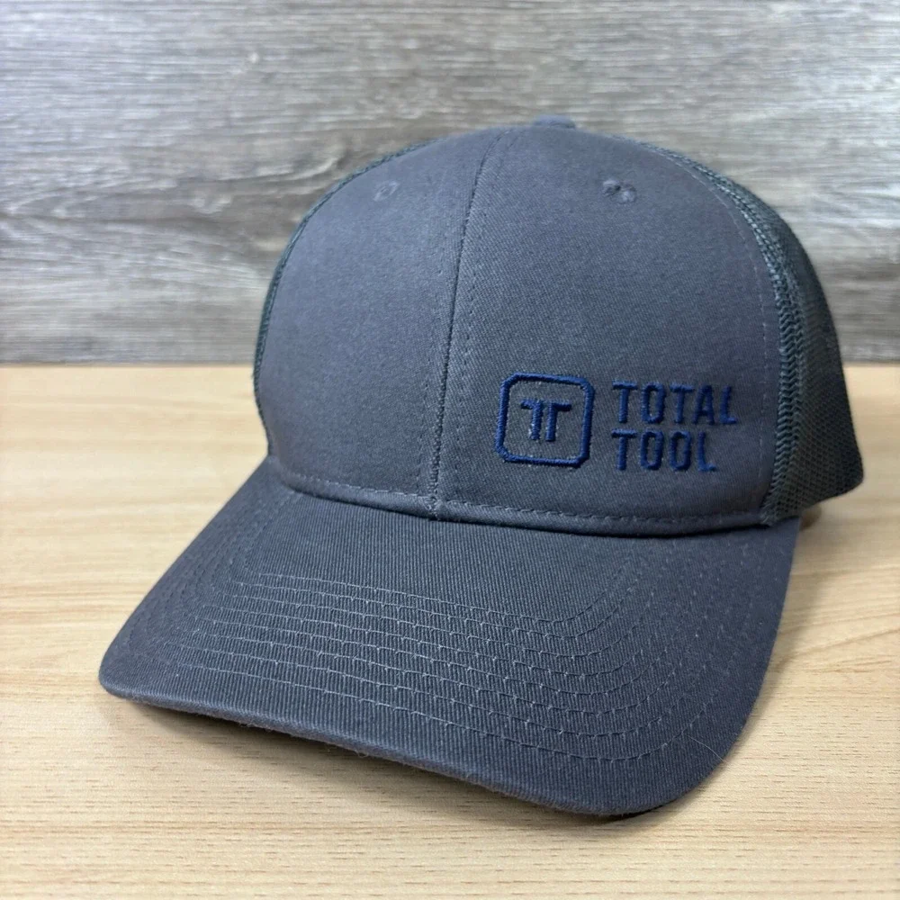 Total Tool Hat Cap Snap Back Gray Logo Outdoors Adjustable Mens‎
